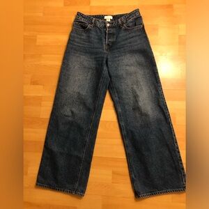 H&M Dark Blue Flare Women's Jeans